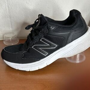 New Balance Black and White Athletic Shoes